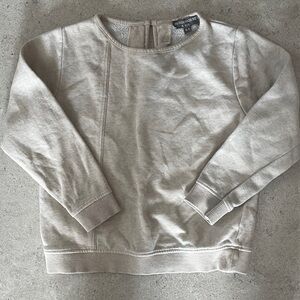 Madewell Women's Crewneck Sweatshirt - Light Beige